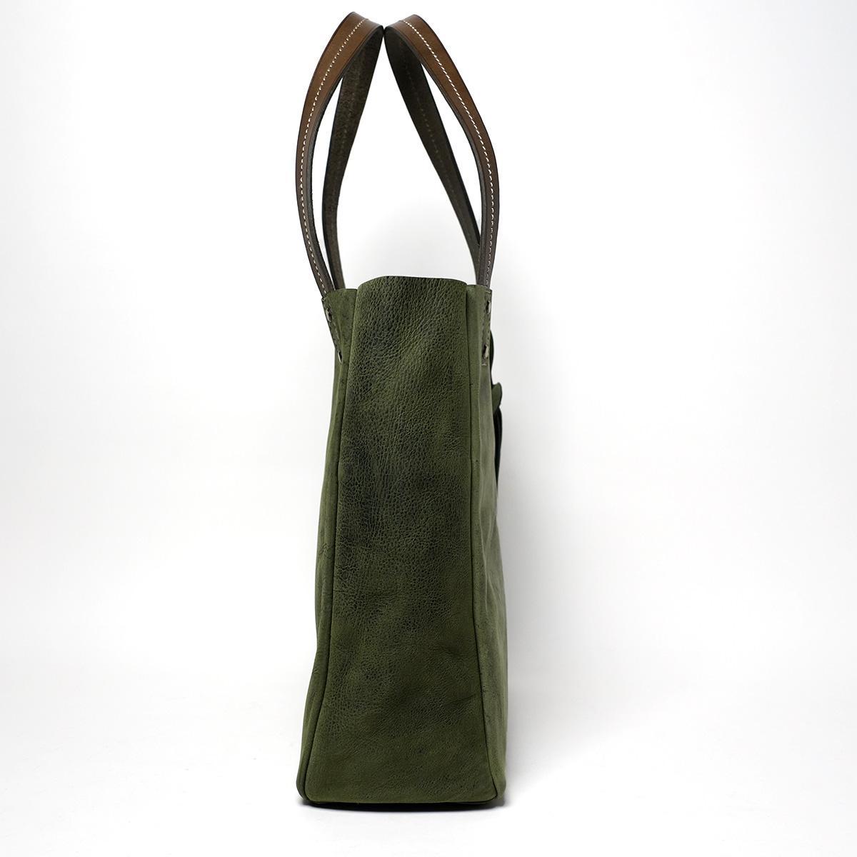 クードゥーレザー トートバッグ Lサイズ