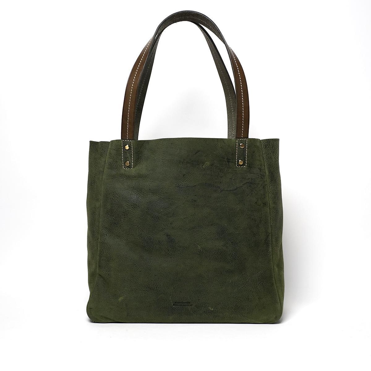 クードゥーレザー トートバッグ Lサイズ