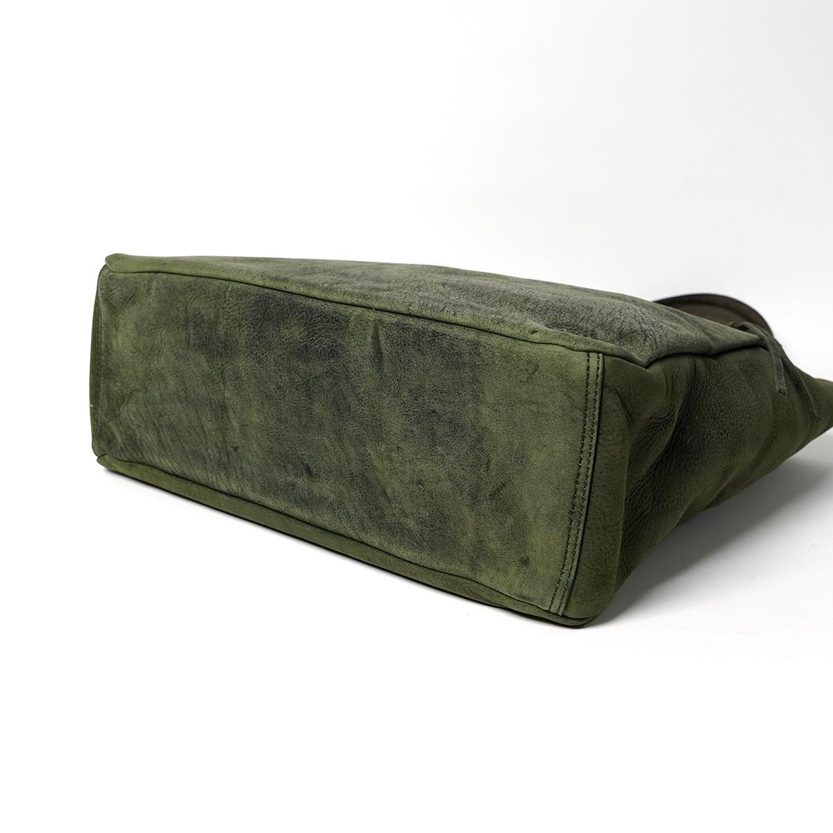 クードゥーレザー トートバッグ Lサイズ