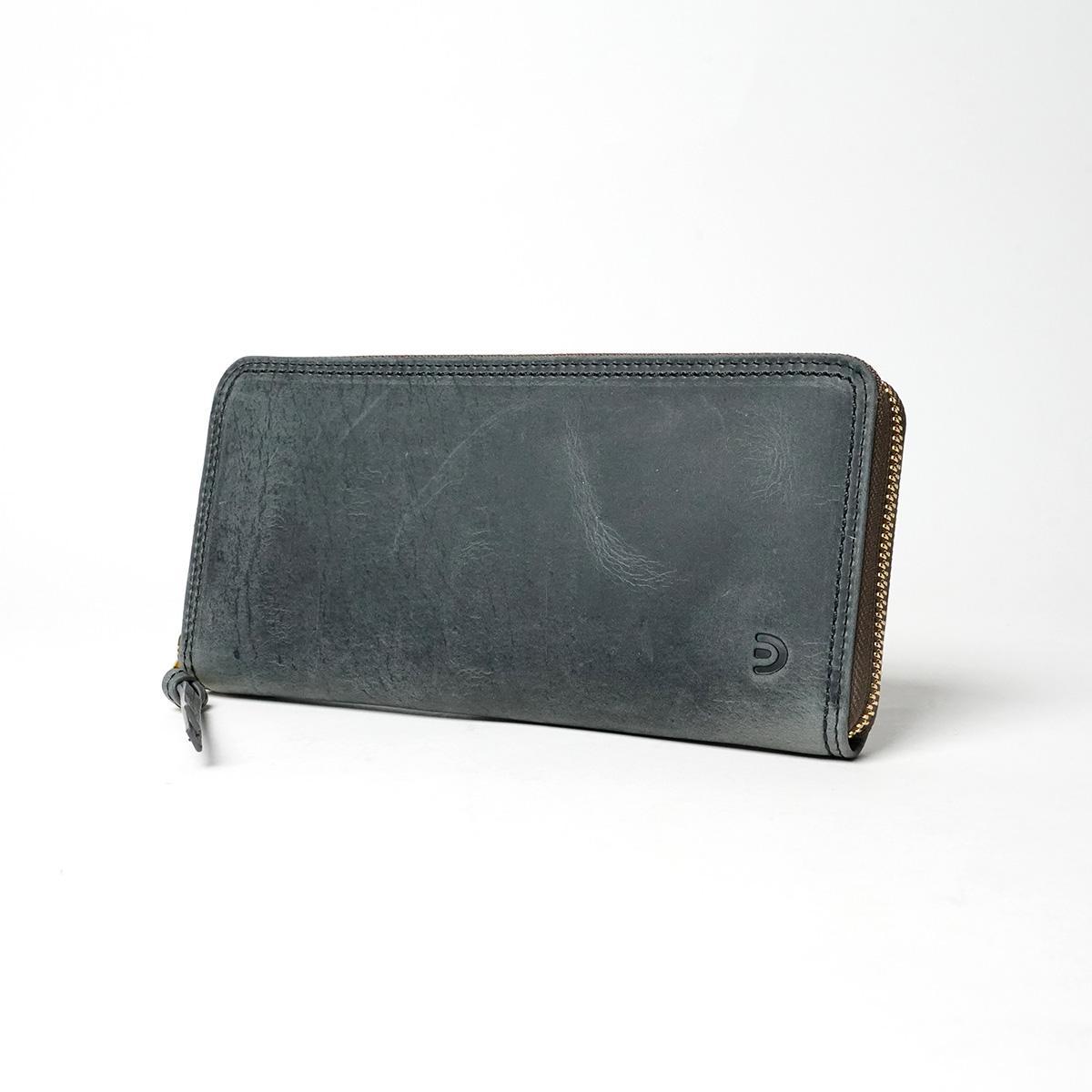 クーズーレザー　ラウンド束入れ