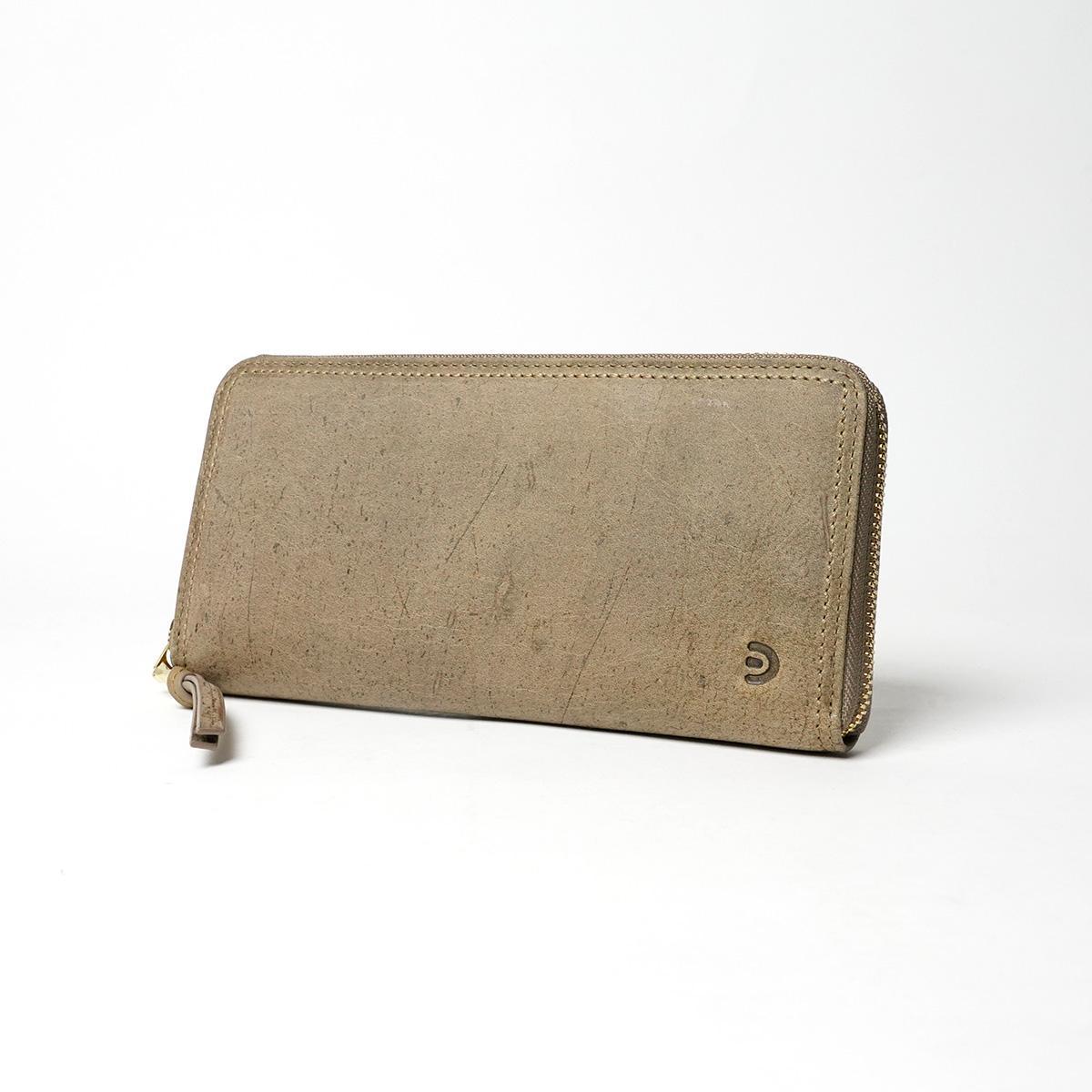 クーズーレザー　ラウンド束入れ