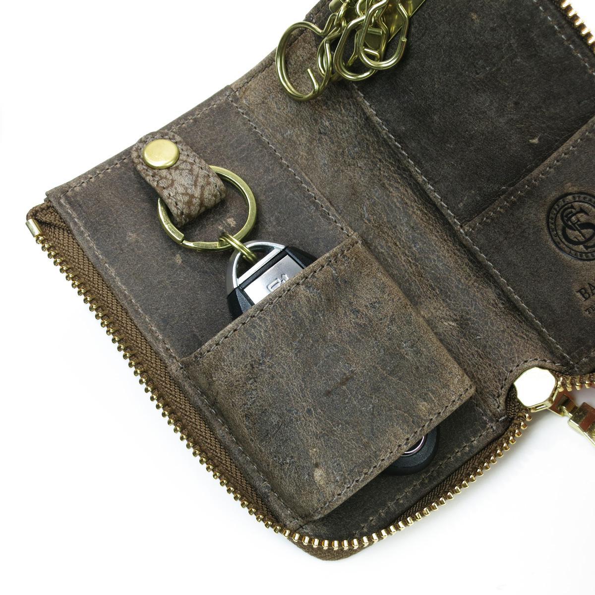 クーズーレザー　スマートキーケース