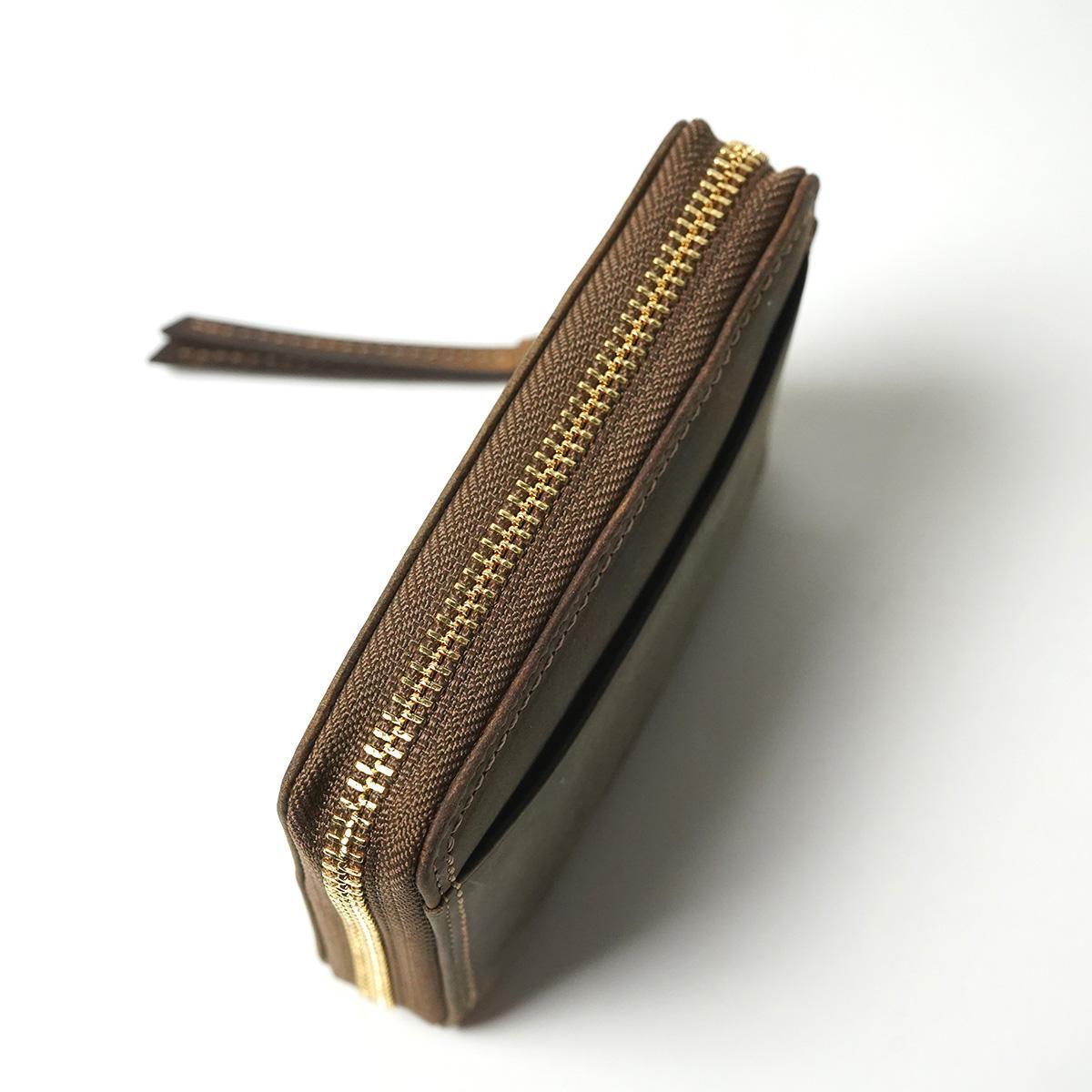 クーズーレザー　コンパクトハーフラウンド