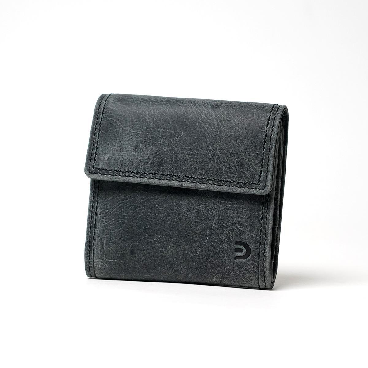 クードゥーレザー コンパクトウオレット