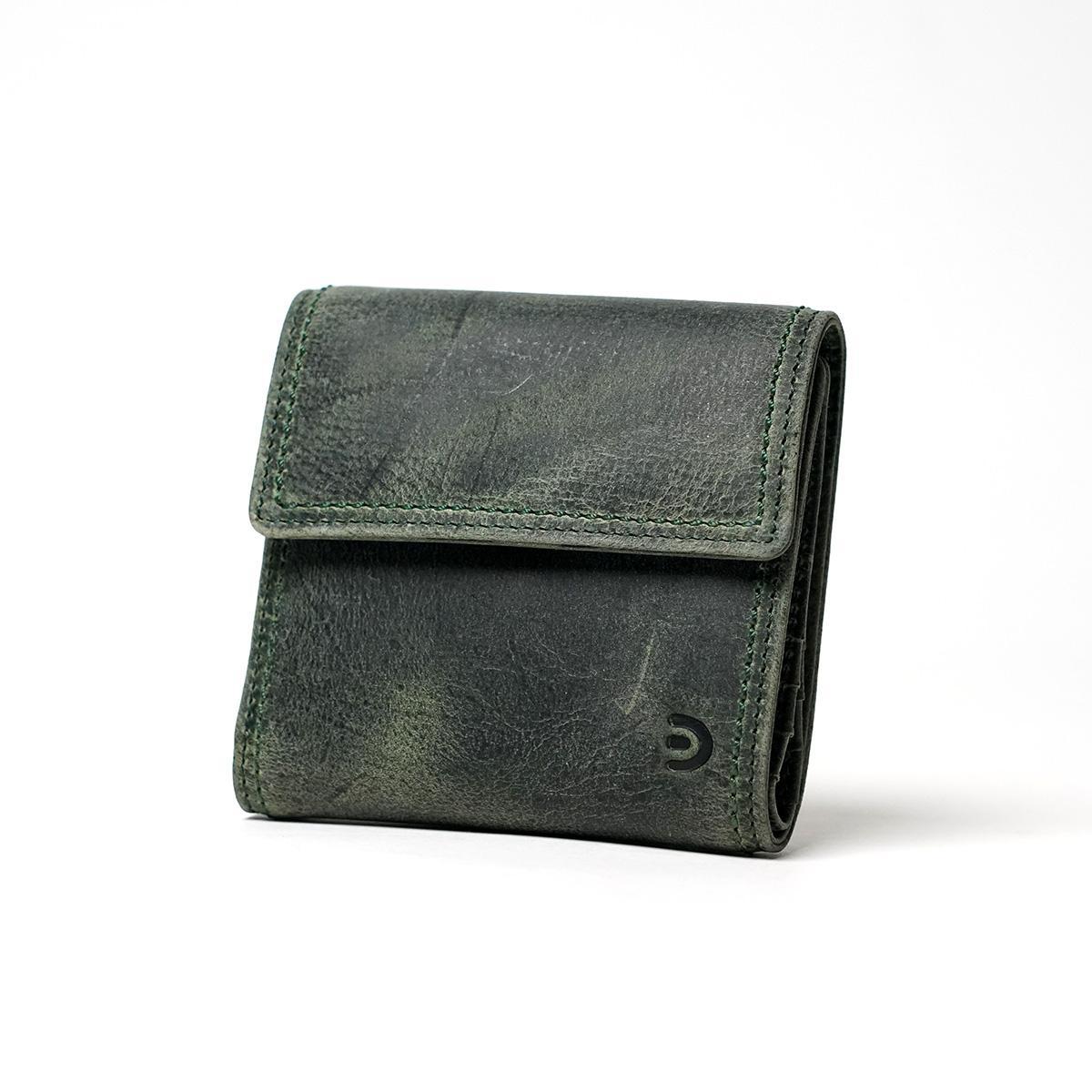 クードゥーレザー コンパクトウオレット