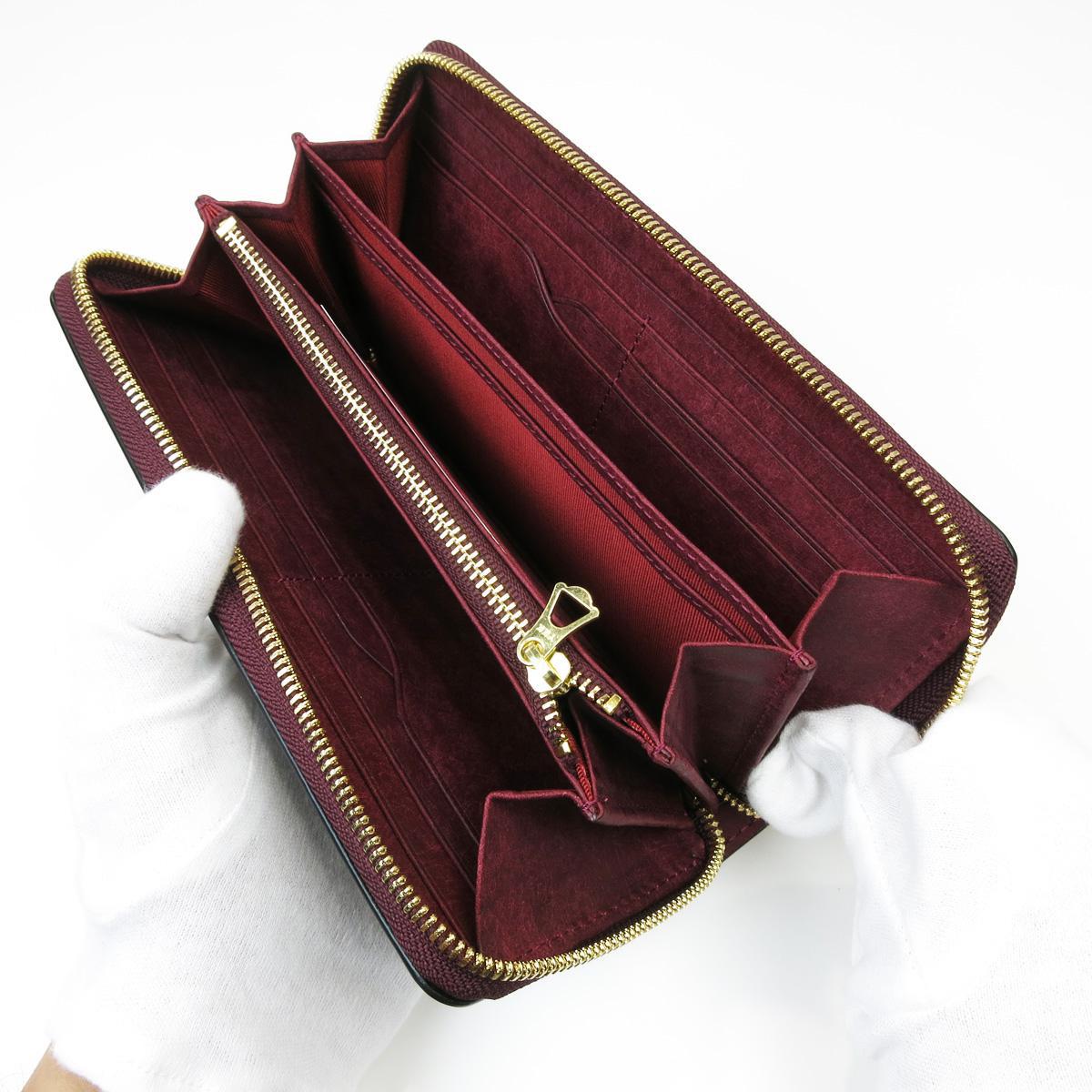 オイルコードバン　ラウンド束入れ