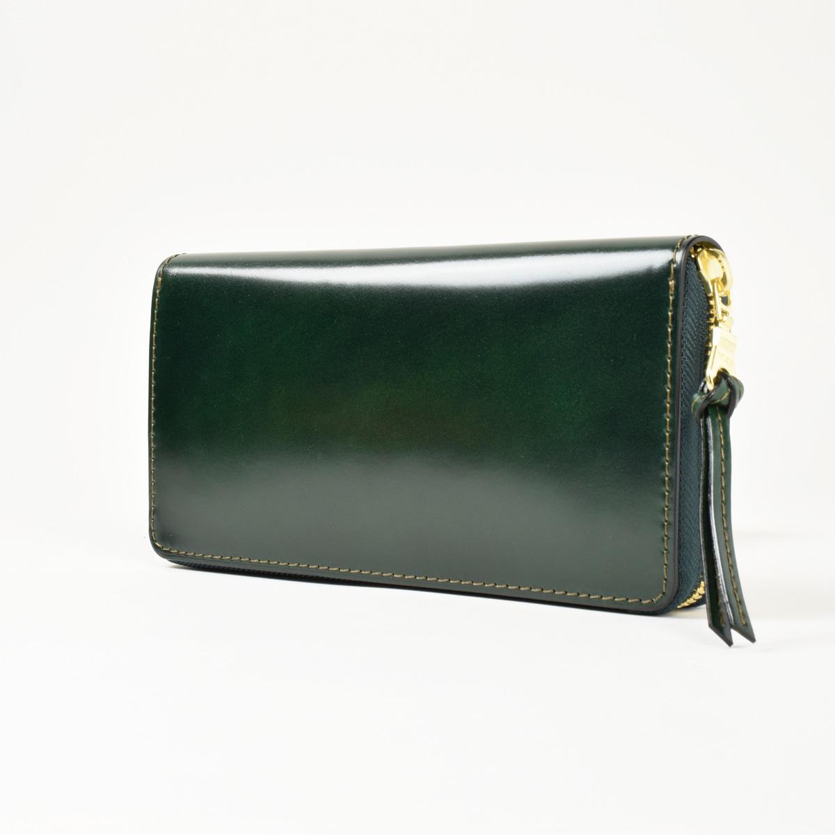 オイルコードバン　ラウンド束入れ