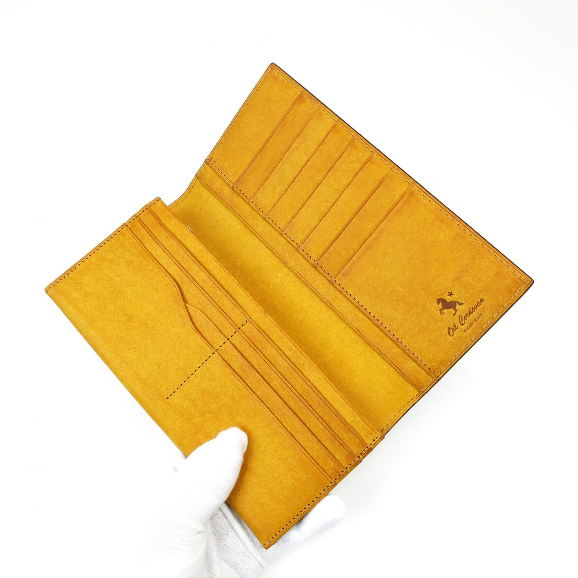 オイルコードバン　折り束入れ