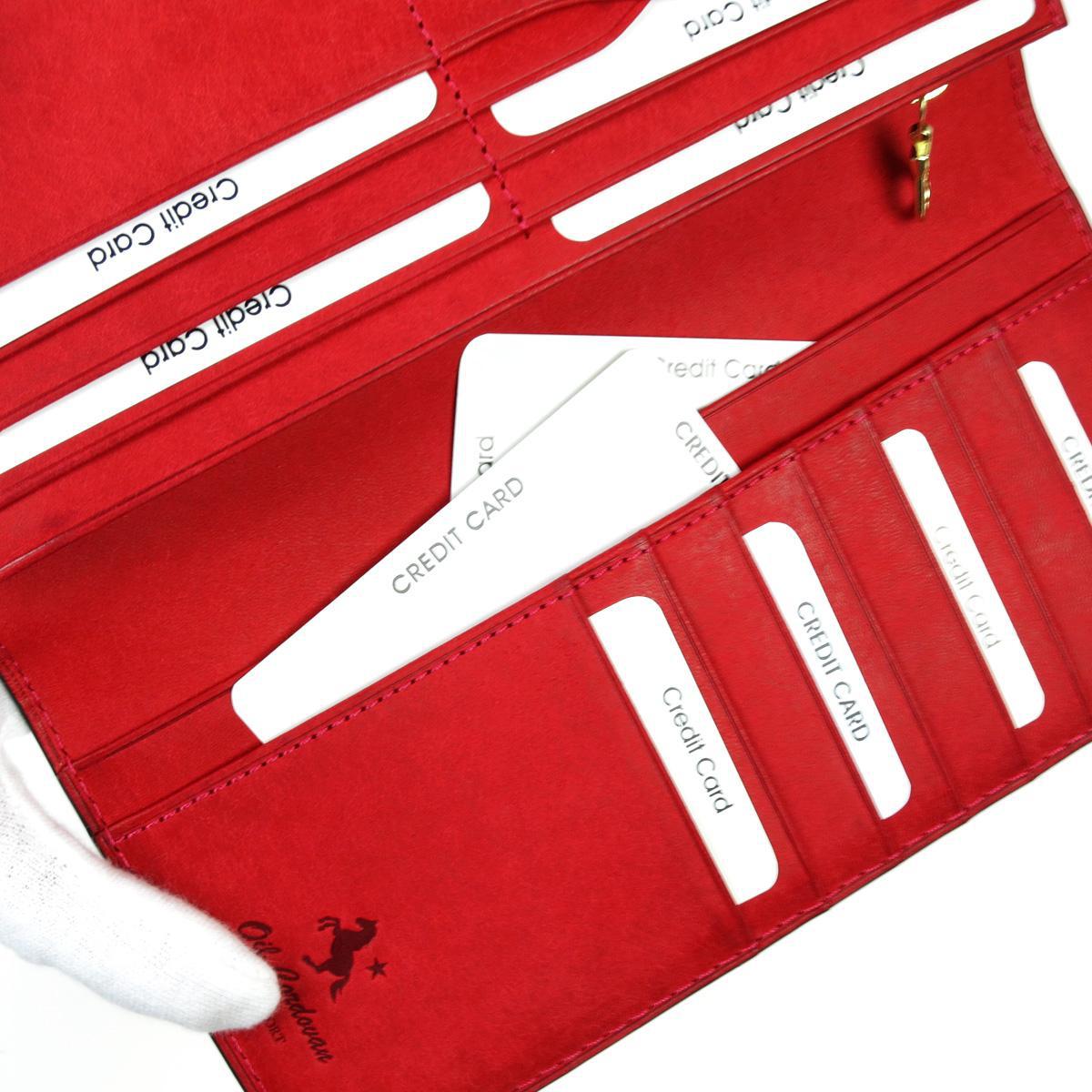 オイルコードバン　折り束入れ