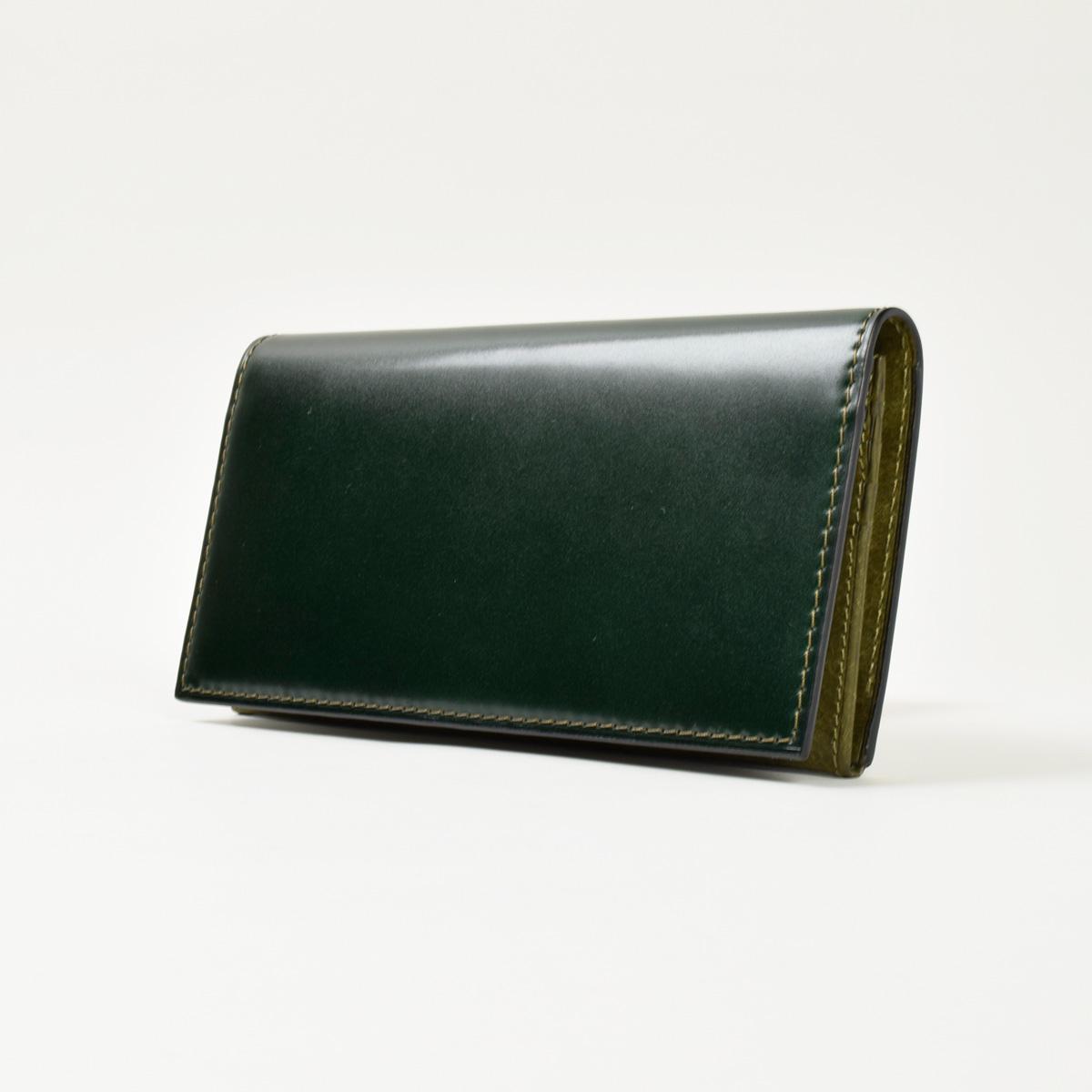 オイルコードバン　折り束入れ