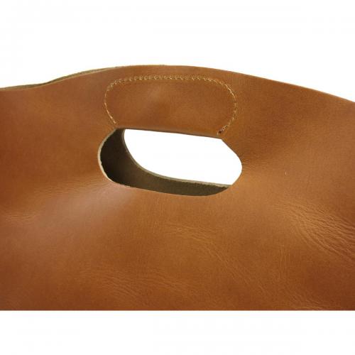 VIレザー（姫路レザー）　くり手ミニショルダーバッグ