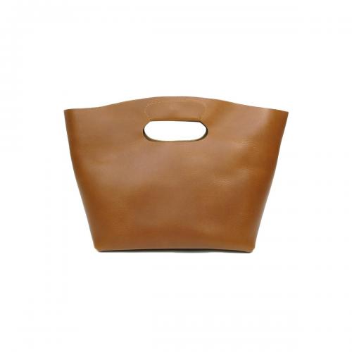 VIレザー（姫路レザー）　くり手ミニショルダーバッグ