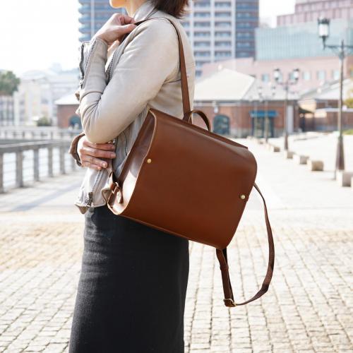 VI OilHalfTannin　クプラ　リュックサック　Sサイズ