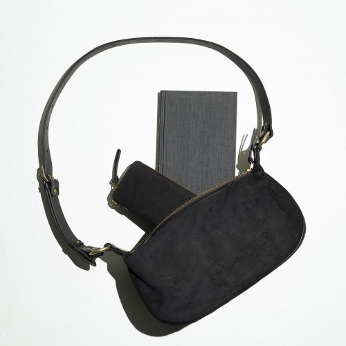 LIMA オイルスエード ラウンドショルダー