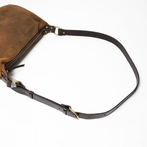 LIMA オイルスエード ラウンドショルダー