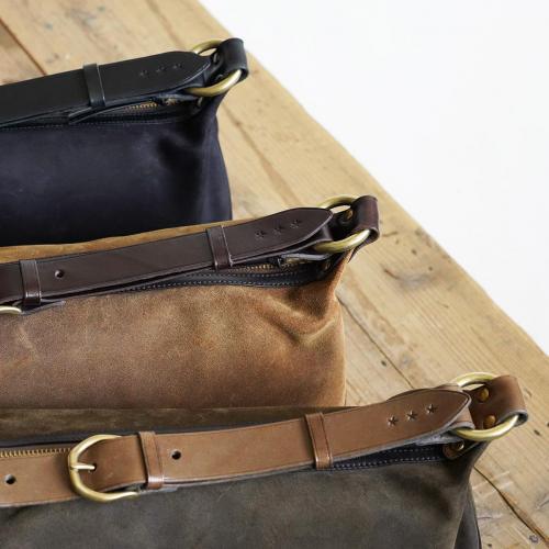 LIMA オイルスエード ラウンドショルダー