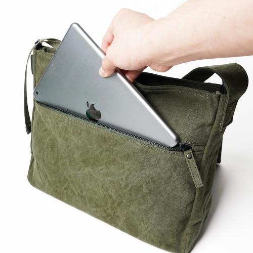 TIGER CANVAS -タイガー帆布- フラップ付きショルダーバッグ（Mサイズ）