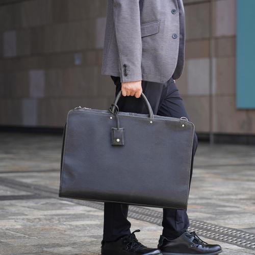 白化合皮 ビジネスブリーフ（Lサイズ）