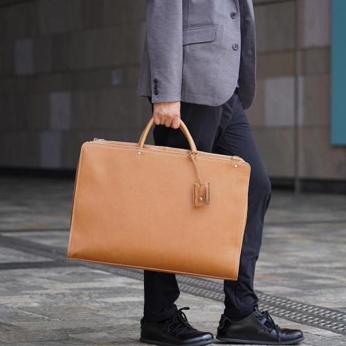 白化合皮 ビジネスブリーフ（Lサイズ）