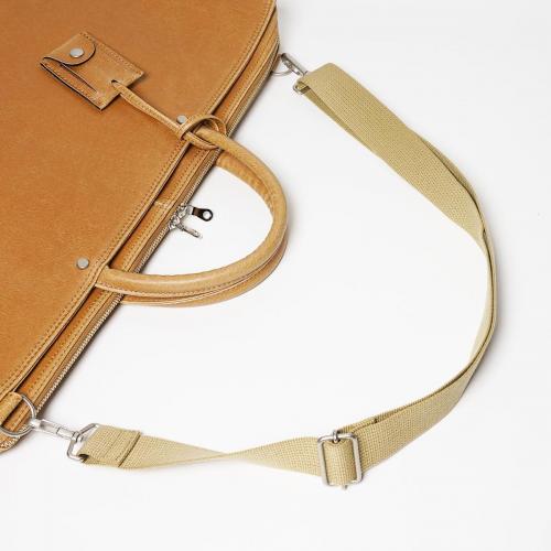 白化合皮 ビジネスブリーフ（Lサイズ）