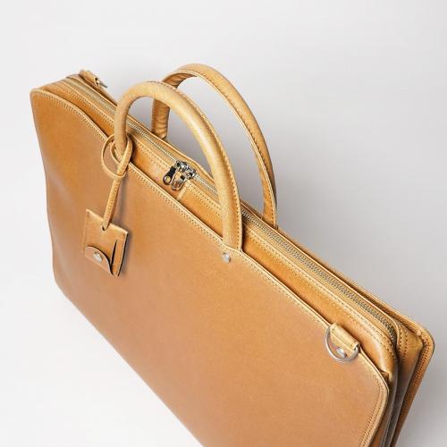 白化合皮 ビジネスブリーフ（Lサイズ）