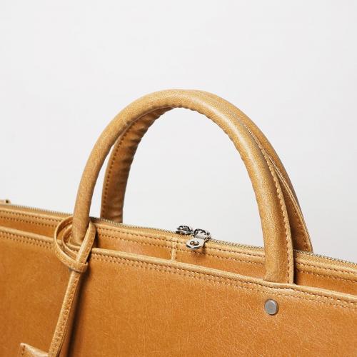 白化合皮 ビジネスブリーフ（Lサイズ）