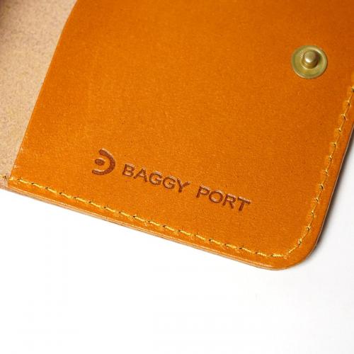 栃木レザー 二つ折りミニ財布