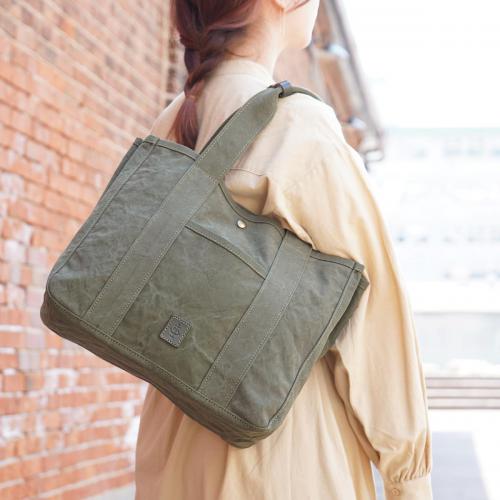 【送料無料】18ozアーミーダックトートＭサイズ