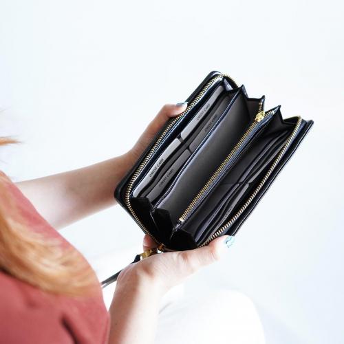 タンポナート　ラウンドファスナー 束入れ