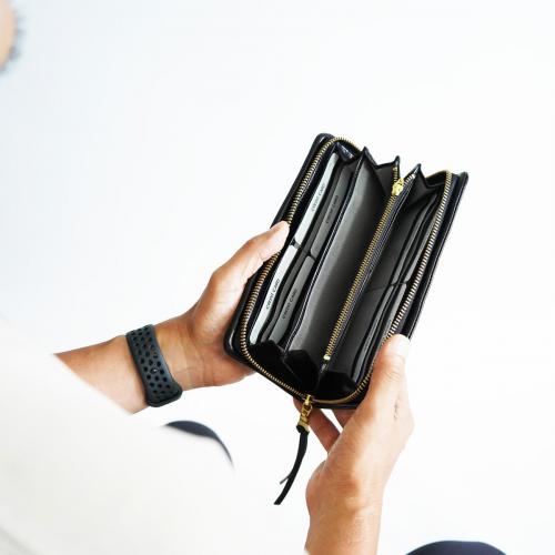 タンポナート　ラウンドファスナー 束入れ