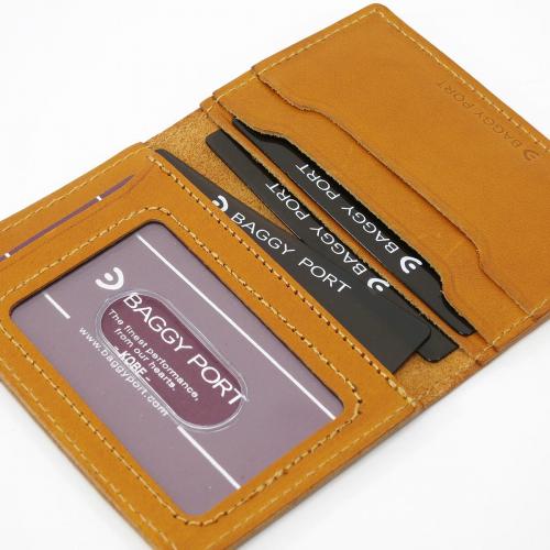 直営店 オリジナル限定デザイン 栃木レザー 二つ折りパスケース