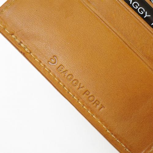 直営店 オリジナル限定デザイン 栃木レザー 二つ折りパスケース