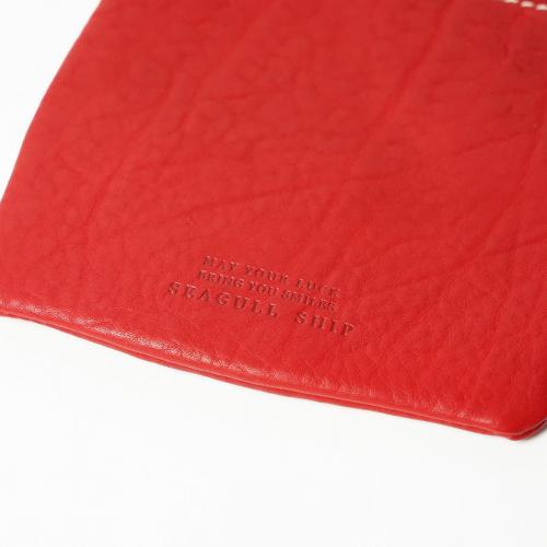 オイルシュリンクソフトレザー 板バネ小物入れ