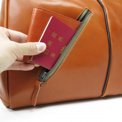 オイルバケッタ ボストンバッグ