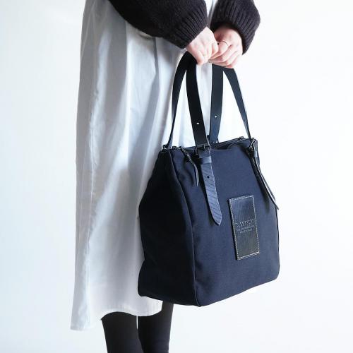 BLACK 帆布　トートバッグ S