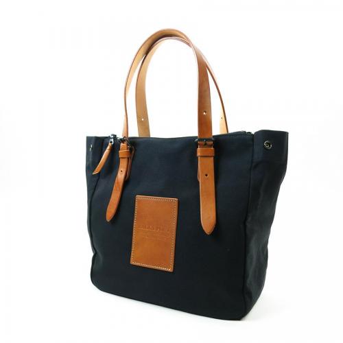 BLACK 帆布　トートバッグ S
