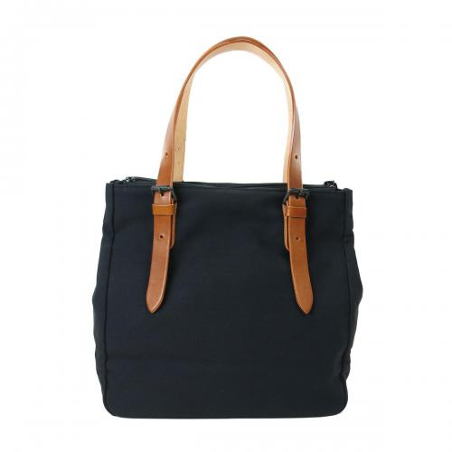 BLACK 帆布　トートバッグ S