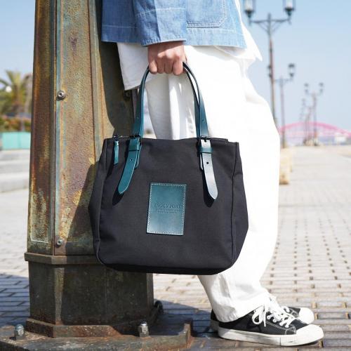 BLACK 帆布　トートバッグ S