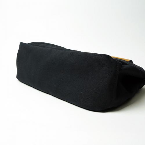 BLACK帆布　3層ミニトートバッグ