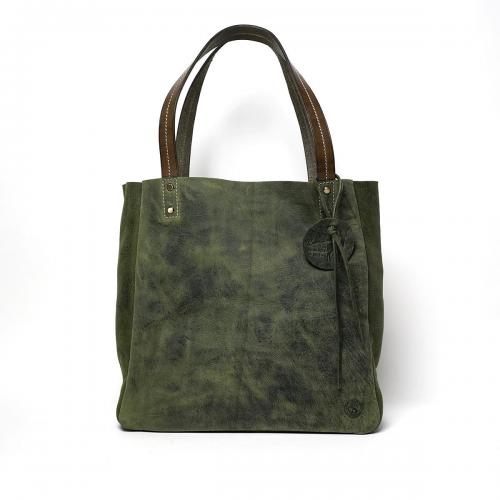 クードゥーレザー トートバッグ Lサイズ