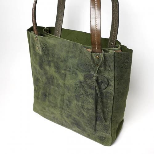 クードゥーレザー トートバッグ Lサイズ