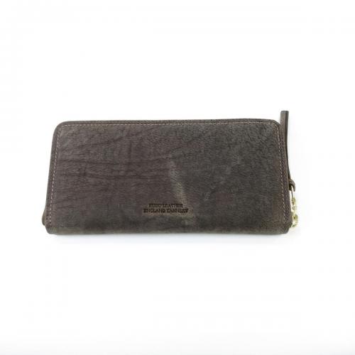 クーズーレザー　ラウンド束入れ