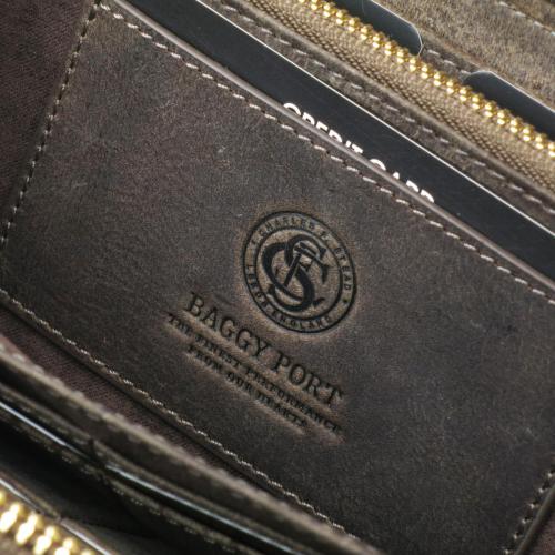 クーズーレザー　ラウンド束入れ