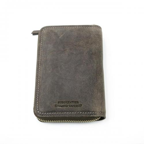 クードゥーレザー　ハーフウォレット