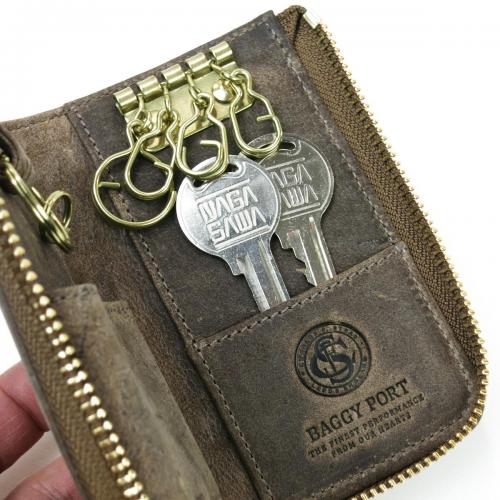 クーズーレザー　スマートキーケース