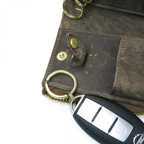 クーズーレザー　スマートキーケース