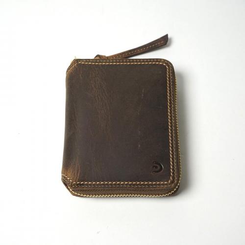 クーズーレザー　コンパクトハーフラウンド