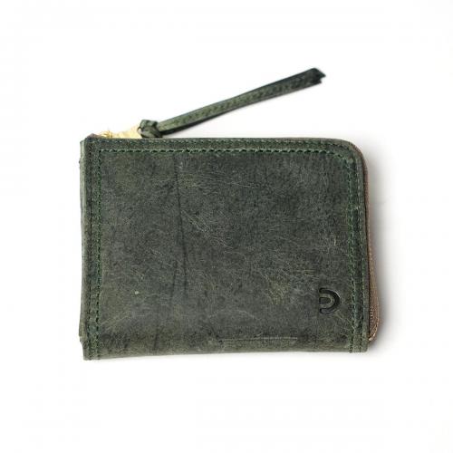 クードゥーレザー　L字ファスナー コンパクトウォレット