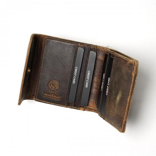 クードゥーレザー コンパクトウオレット