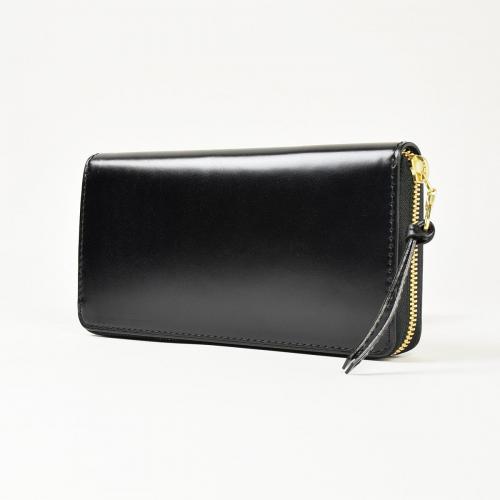 オイルコードバン　ラウンド束入れ